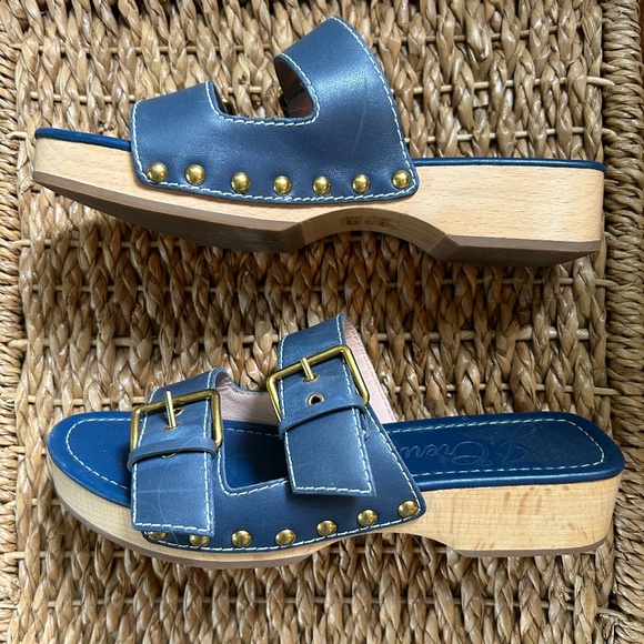 J. Crew Double Buckle Leather Sandals - Picture 3 of 8